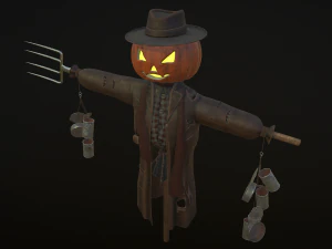 spaventapasseri Modello 3D