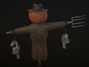 spaventapasseri Modello 3D