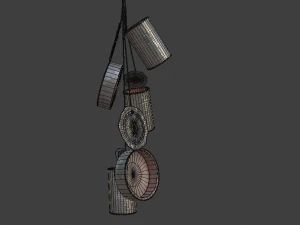 spaventapasseri Modello 3D