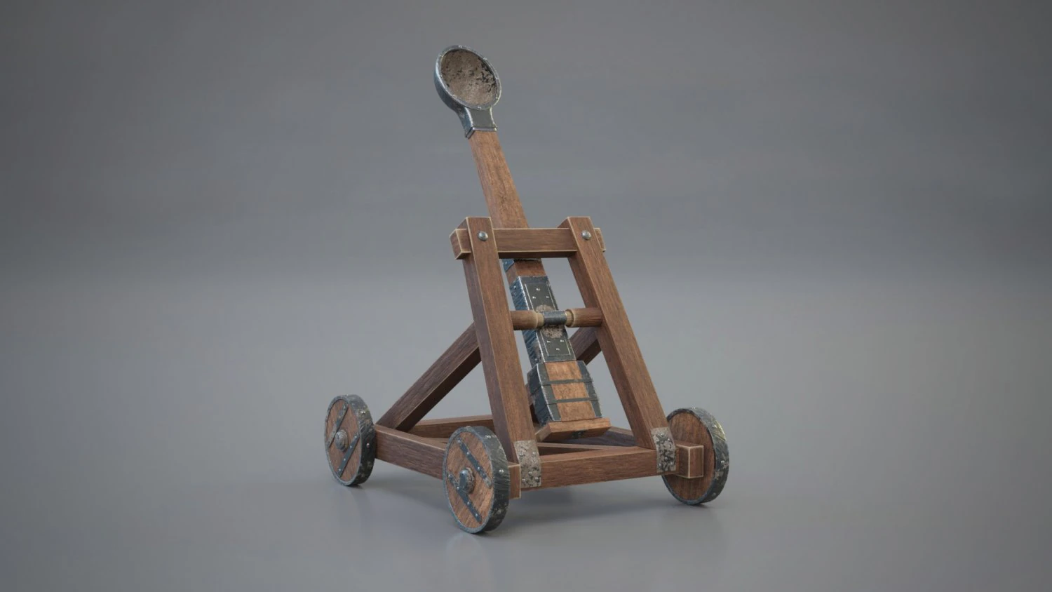 catapult 3D Model .c4d .max .obj .3ds .fbx .stl .blend 