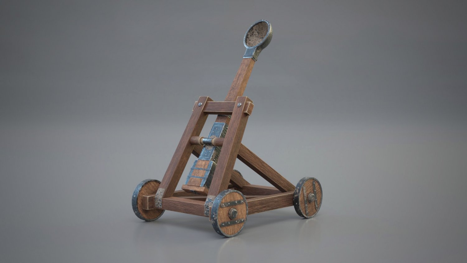 Катапульта модель. Катапульта 3d.