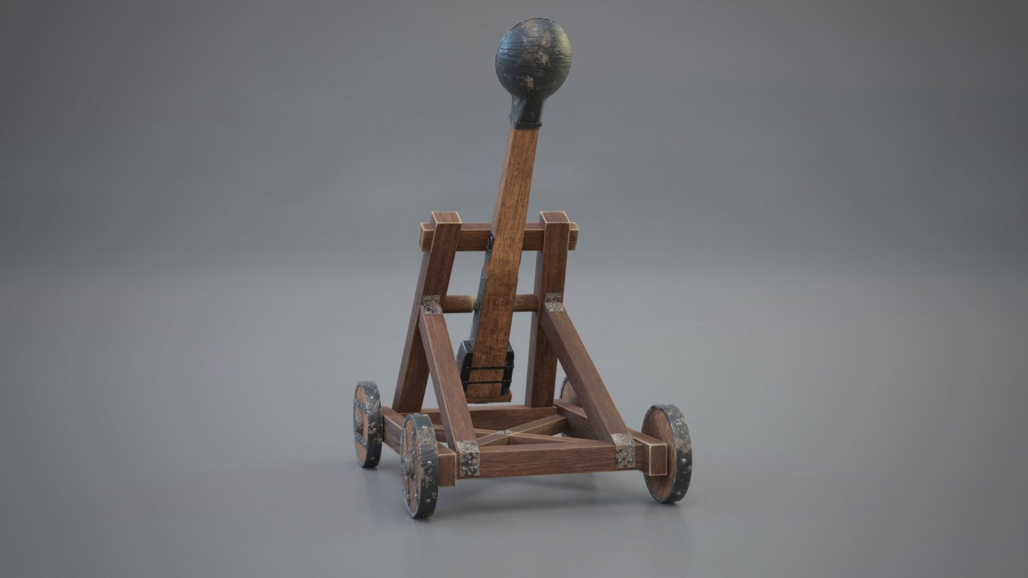 Катапульта модель. Катапульта 3d.