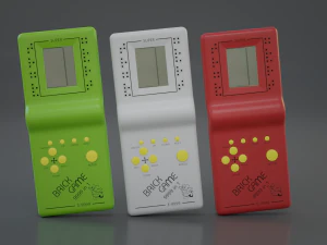 brick game e-9999 3D Model
