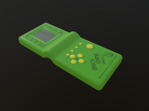 brick game e-9999 3D 모델