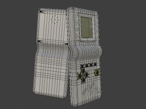 brick game e-9999 3D 모델
