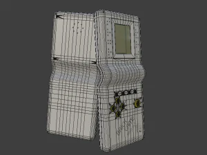brick game e-9999 3D Model