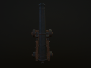 cannon 3D मॉडल