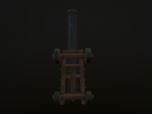 cannon 3D मॉडल