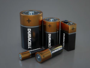 batterie Modello 3D