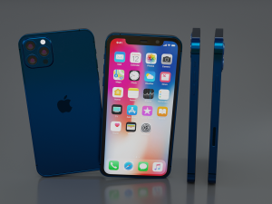 iphone 12 pro max 3D मॉडल