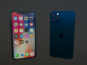 iphone 12 pro max 3D Модель