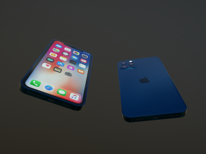 iphone 12 pro max 3D Модель