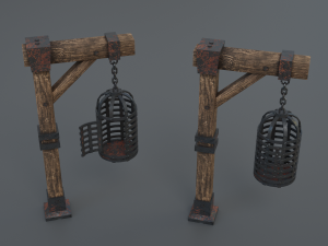 metal cage 3D Модель