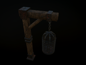 metal cage 3D Модель