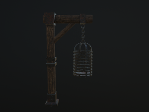 metal cage 3D Модель