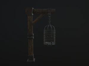 metal cage 3D Model
