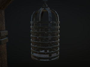 metal cage 3D Модель