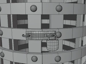 metal cage 3D Model
