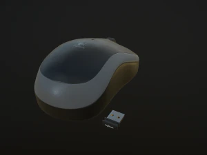 컴퓨터 마우스 3D 모델