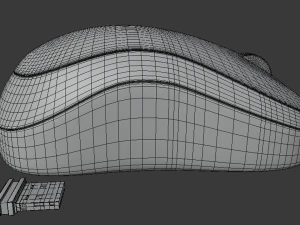 컴퓨터 마우스 3D 모델
