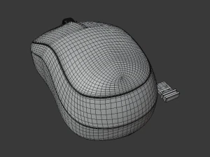 컴퓨터 마우스 3D 모델