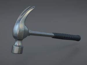 claw hammer 3Dモデル