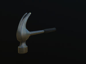 claw hammer Modelo 3D