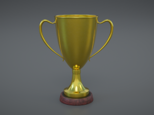 gold cup 3D Models