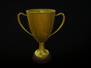 gold cup 3D Model