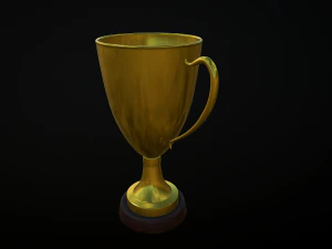 gold cup 3D Model