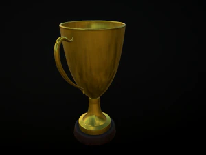 gold cup 3D Model