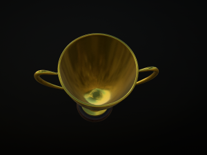 gold cup 3D 模型