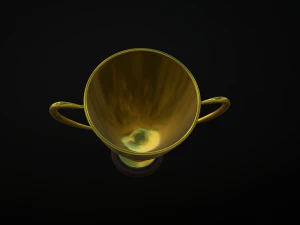 gold cup 3D Model