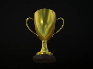 gold cup 3D Model