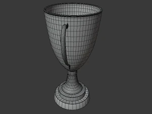 gold cup 3D Model