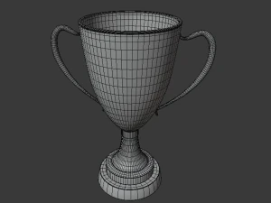 gold cup 3D Model