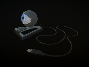 usb eye 3D Modell