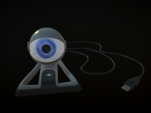 usb eye 3D Modell