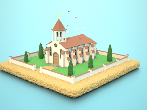 church Model 3D