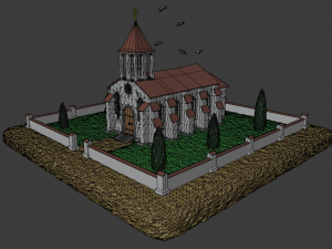 church 3Dモデル