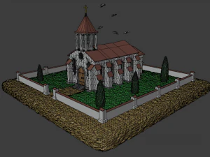 Chiesa Modello 3D