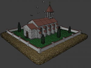 church 3Dモデル