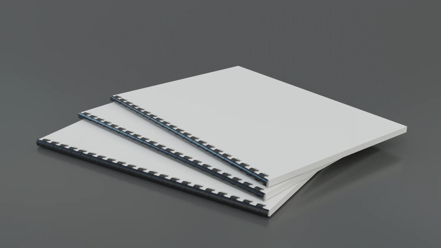 brochure a4 3D Model .c4d .max .obj .3ds .fbx .stl .blend 
