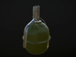 수류탄 rgd-5 3D 모델