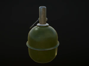 수류탄 rgd-5 3D 모델