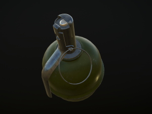 grenade rgd-5 3D 模型