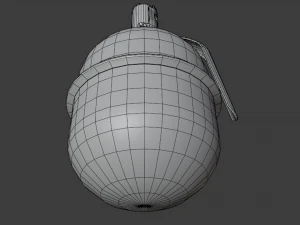 수류탄 rgd-5 3D 모델