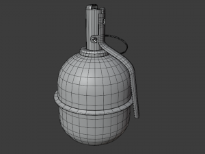 grenade rgd-5 3D 模型