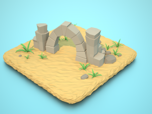 magic portal 3D Model