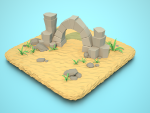 magic portal 3Dモデル